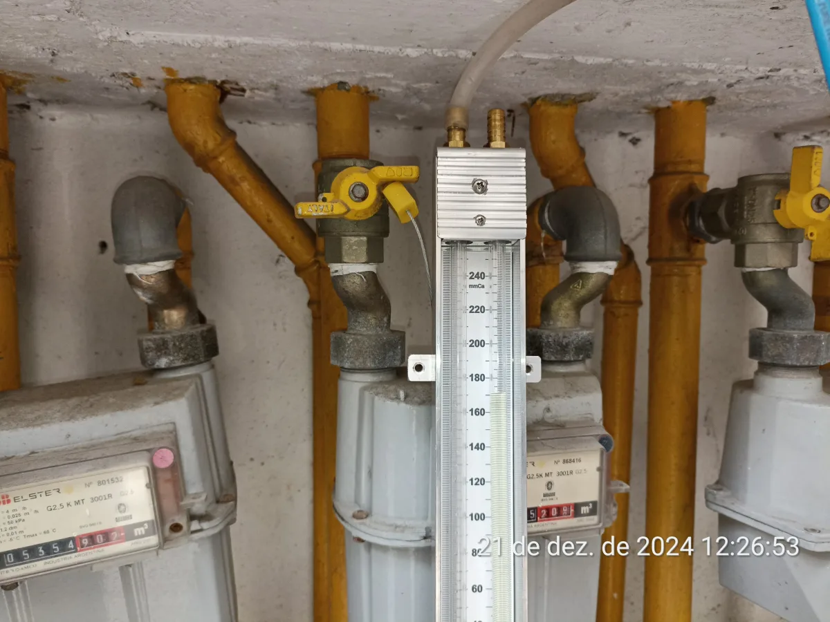 Teste de Estanqueidade